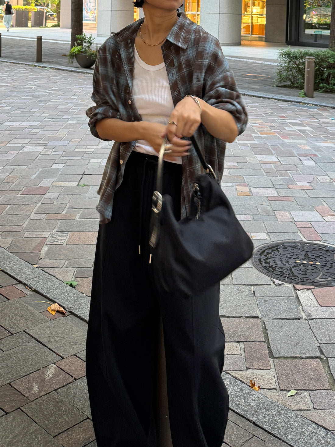 Over Check Shirt