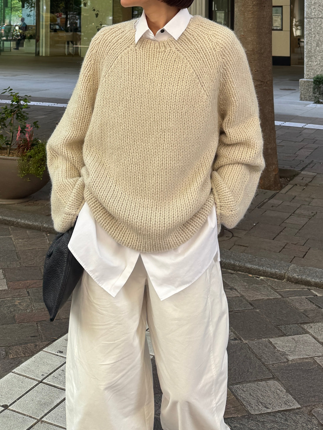 【PRE ORDER】Volume Sleeve Loose Knit (11月中旬〜11月下旬発送予定)