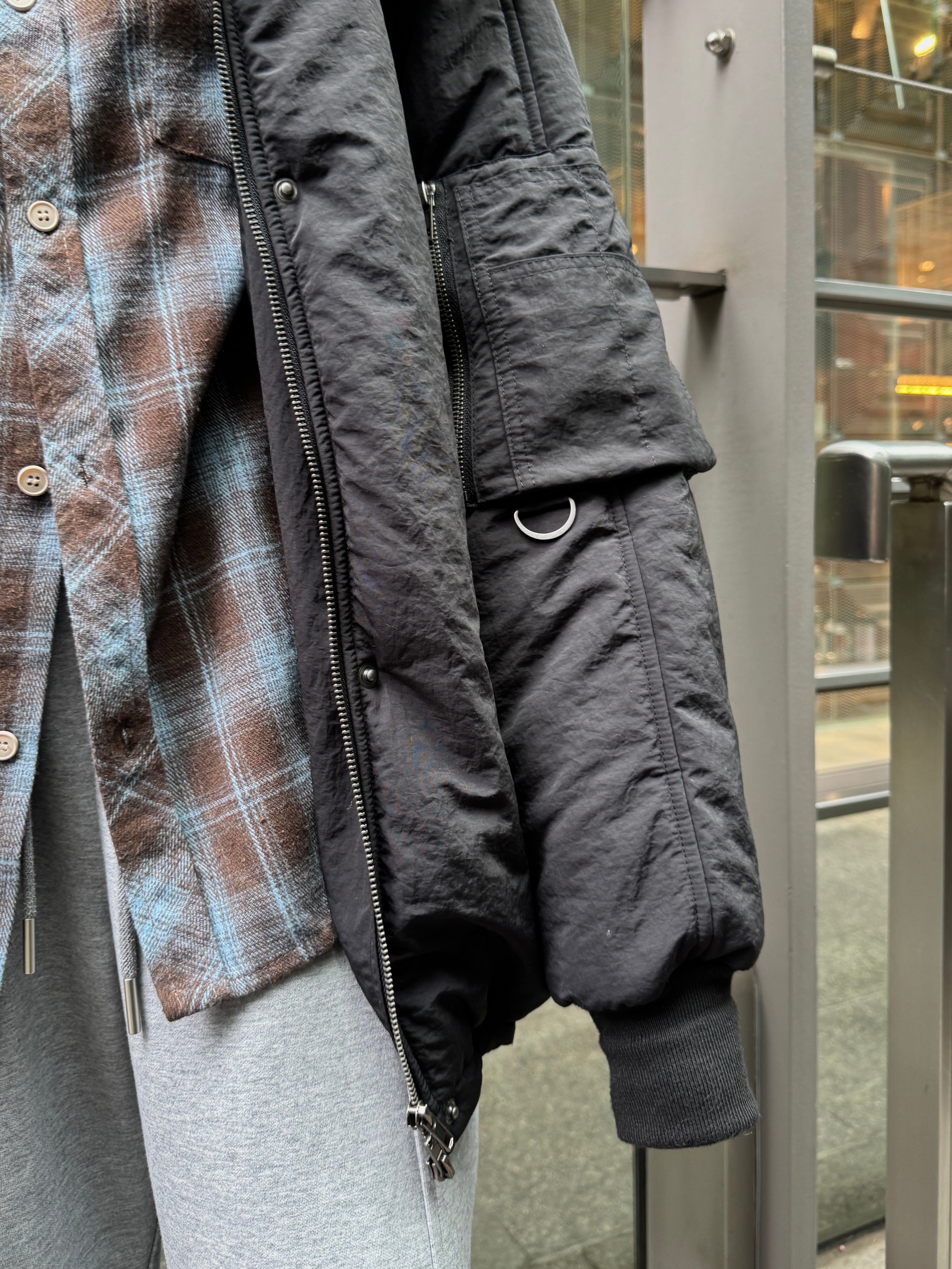 Eongul Monster Padding Jacket ブラック Monster Padding Jacket | Ëongul (ヨングル) official通販サイト – Eongul