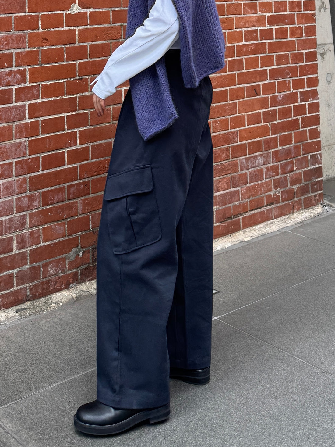 【PRE ORDER】Tencel Cotton Work Pants（10月下旬〜11月中旬発送予定）