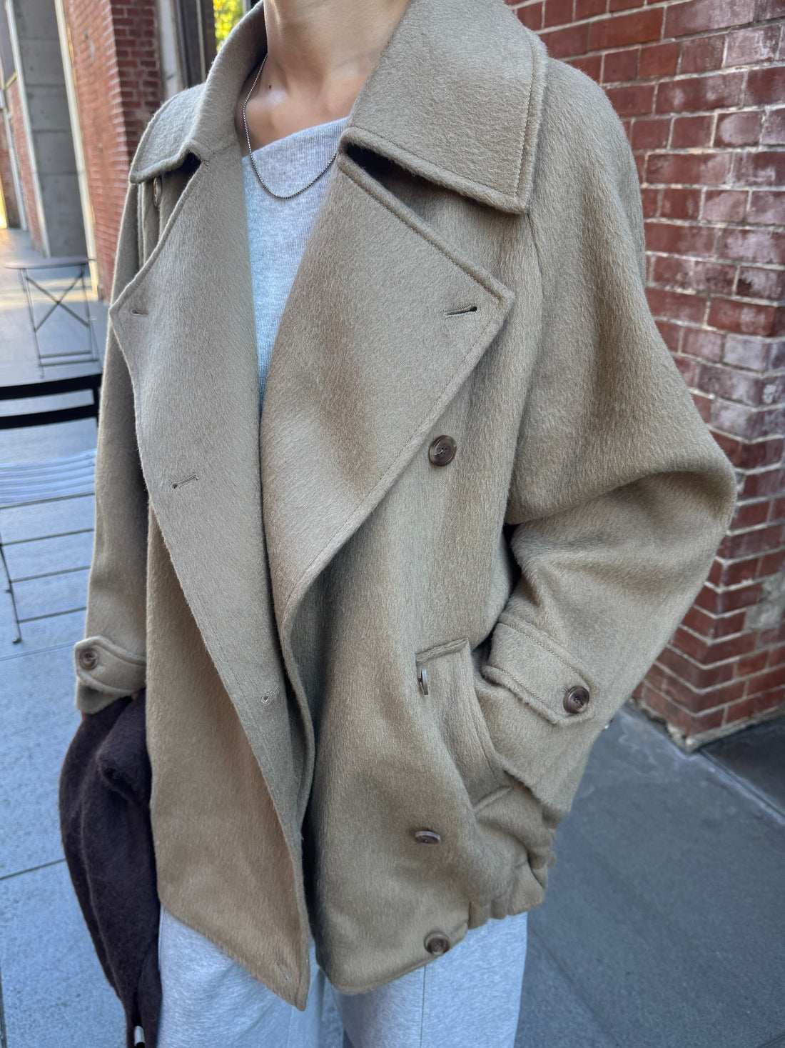 Wool Over Mid Jacket