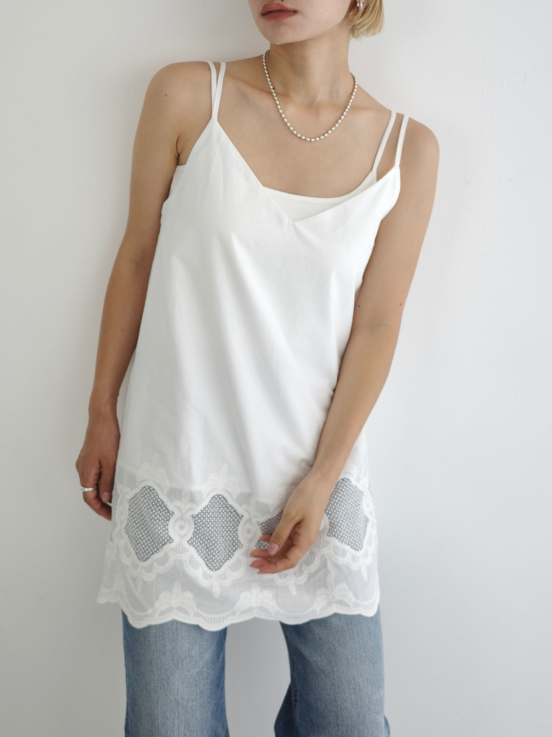 Cutwork Embroidery camisole