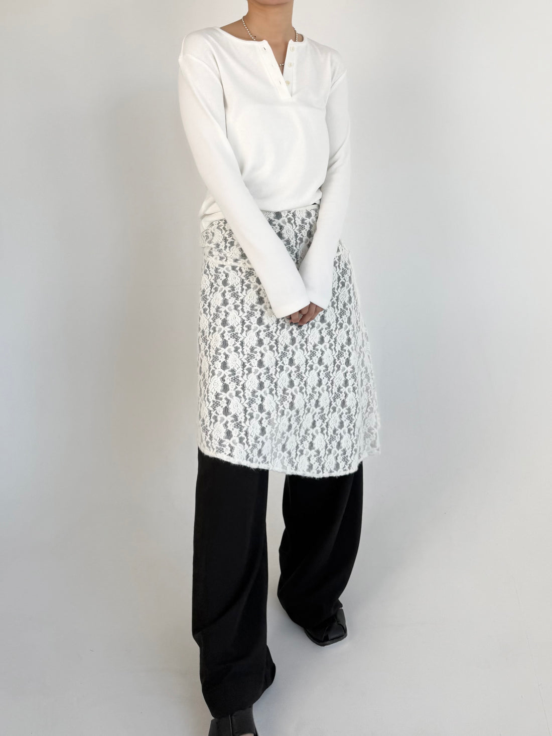 【PRE ORDER】Layered Lace Skirt (3月中旬〜3月下旬発送予定)