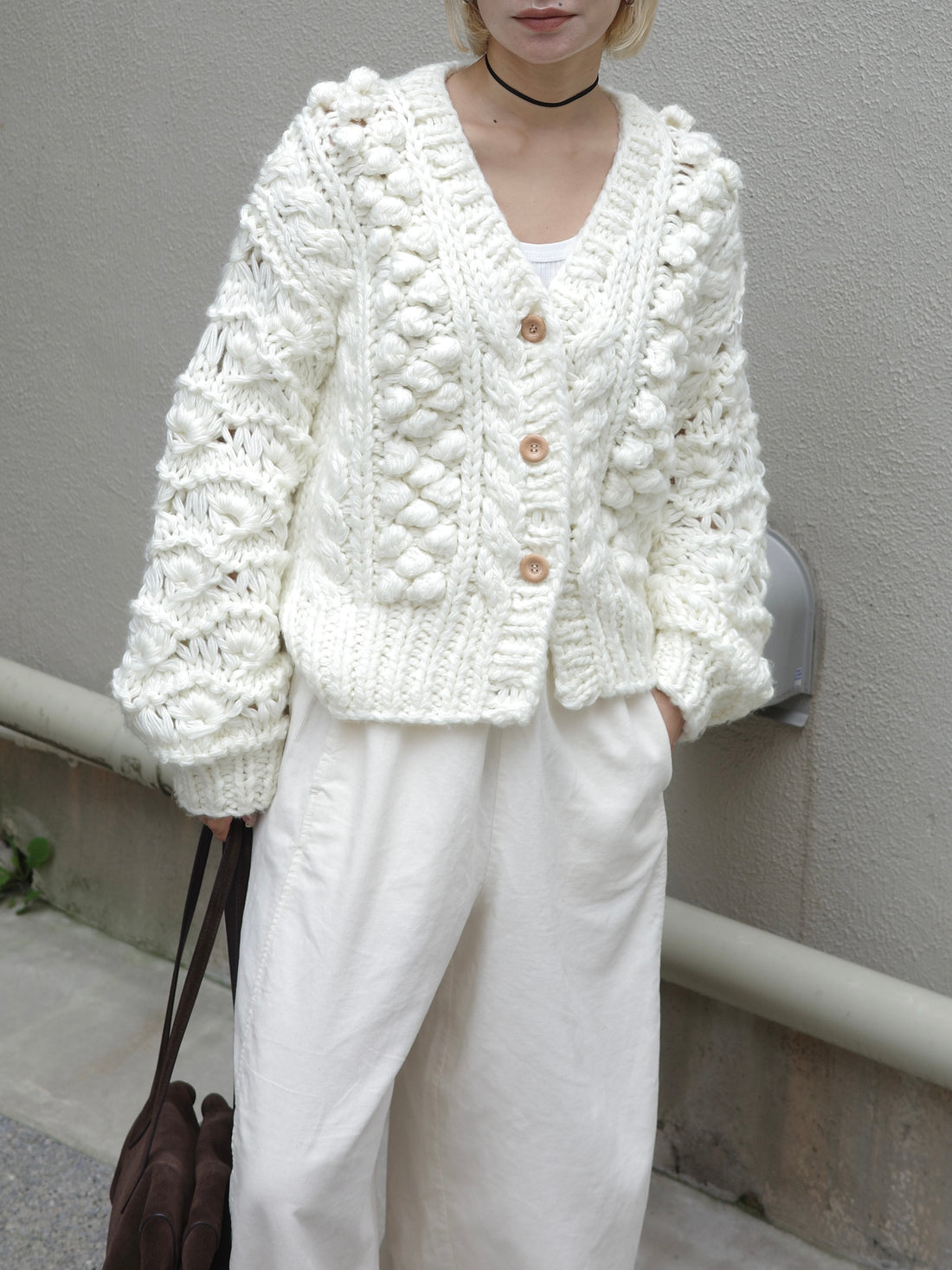 Hand Knit Cardigan