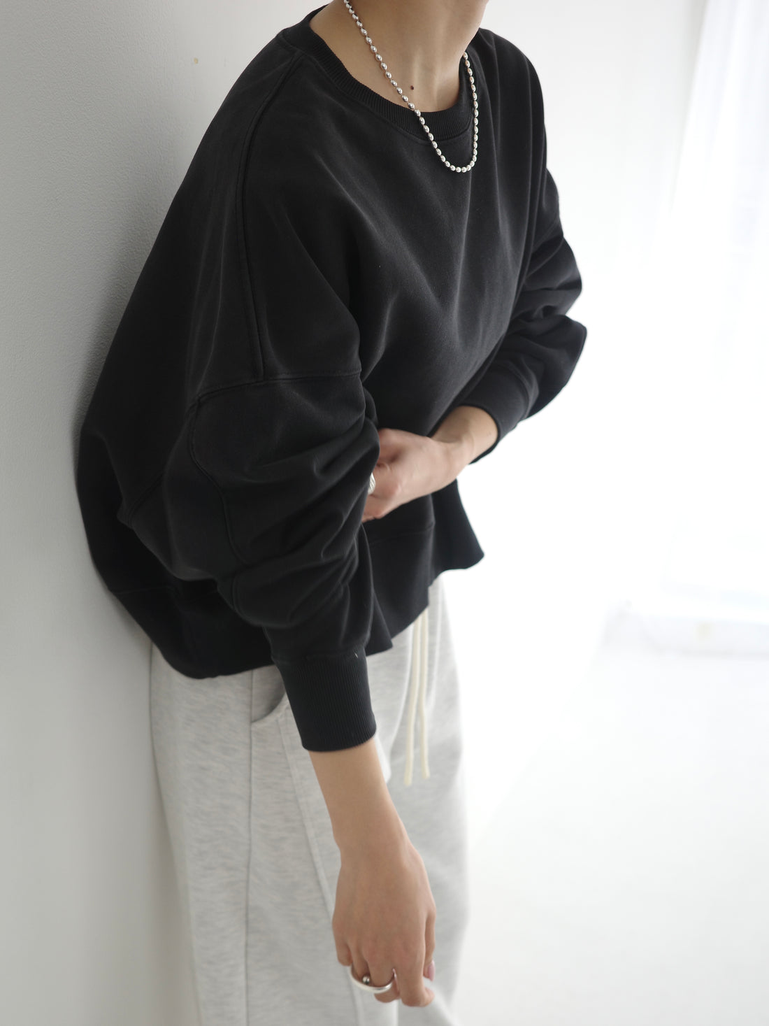 Heavyweight Cropped Sweat (一部：3月下旬〜4月上旬発送予定)