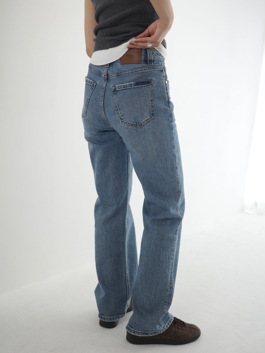 Vintage Slim Straight Denim
