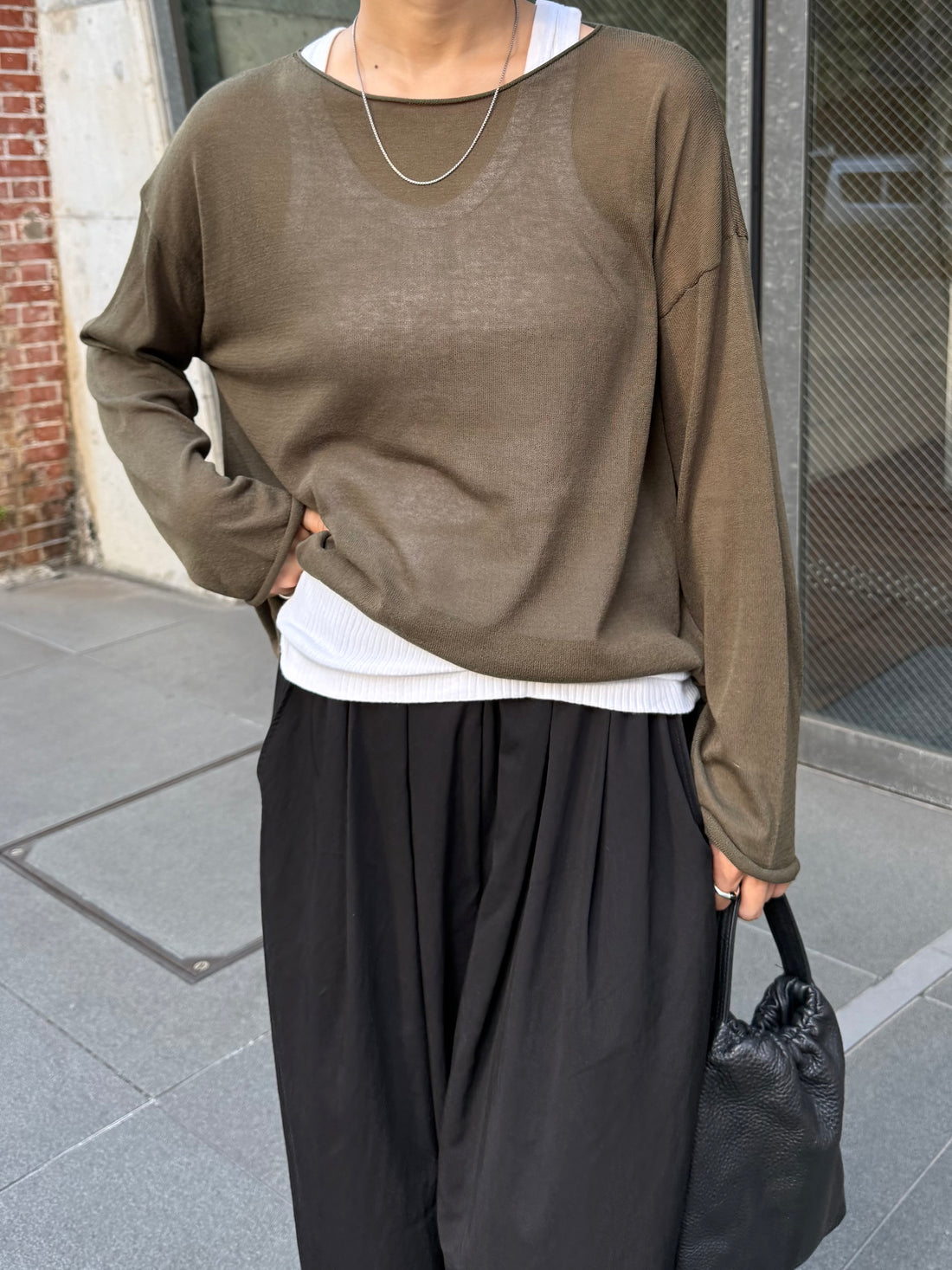 Sheer Loose Knit