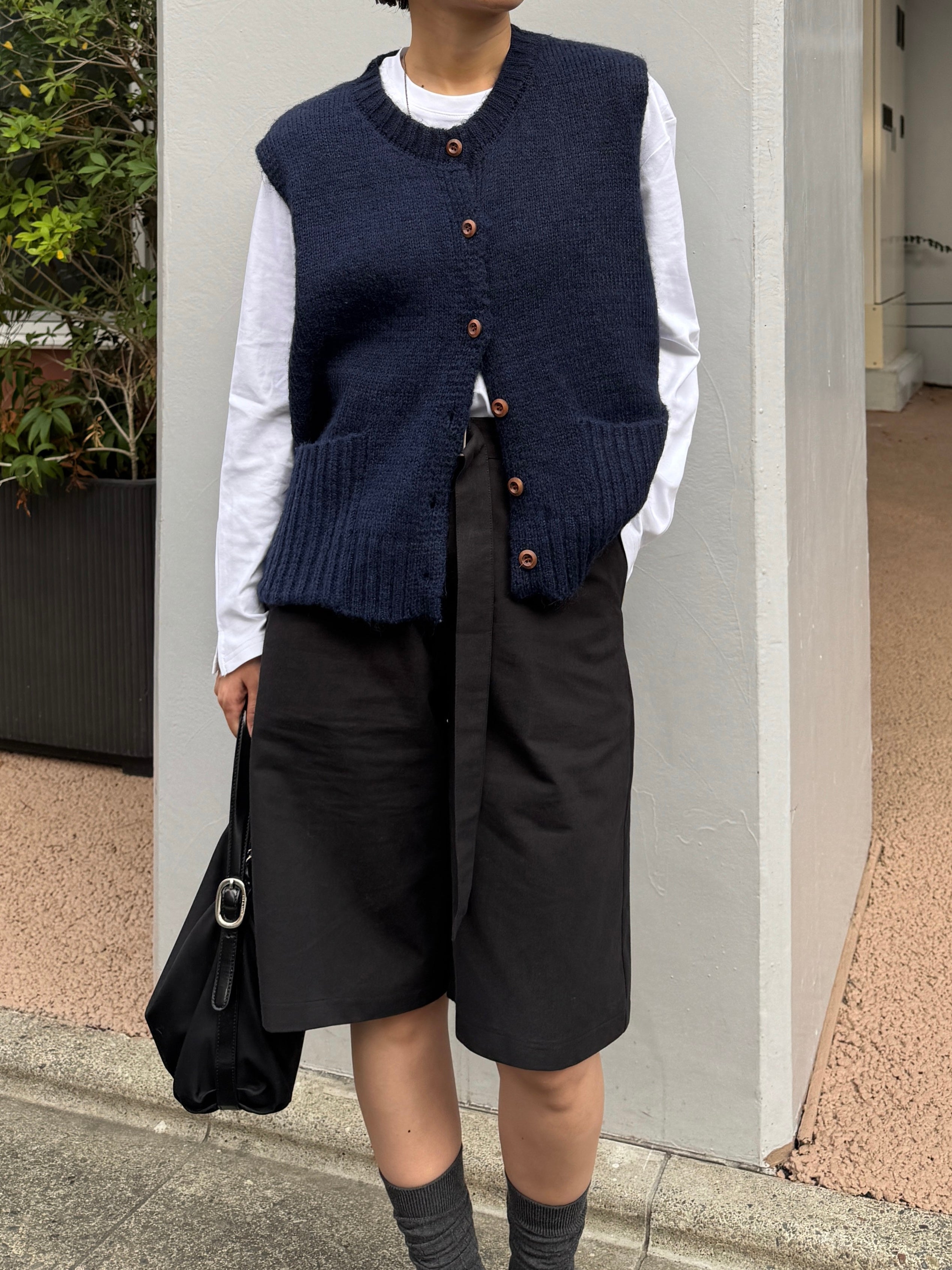 ◆新品◆22ss◆ROTOL◆REBUILD KNIT VEST◆再構築 Round Neck Knit Vest | Ëongul (ヨングル) official通販サイト