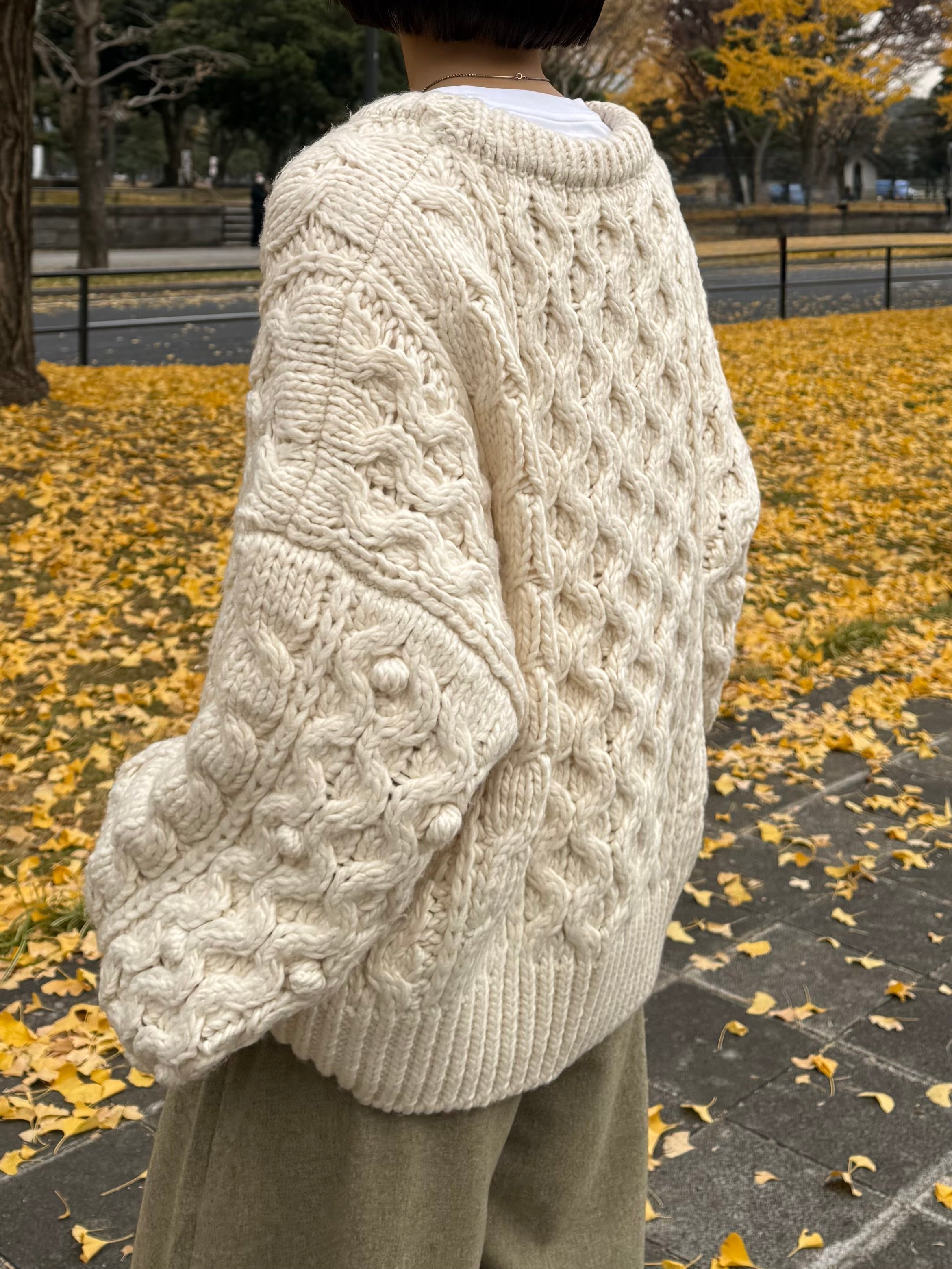 Hand Cable Loose Knit | Ëongul (ヨングル) official通販サイト – Eongul