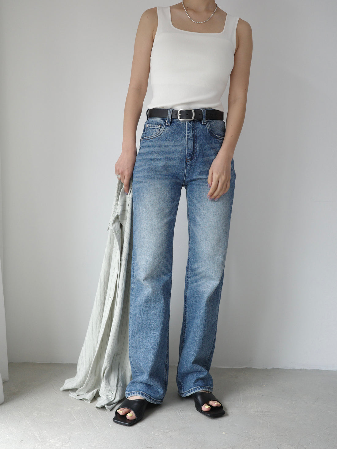 【PRE ORDER】Vintage Slim Straight Denim（5月下旬〜6月上旬発送予定）