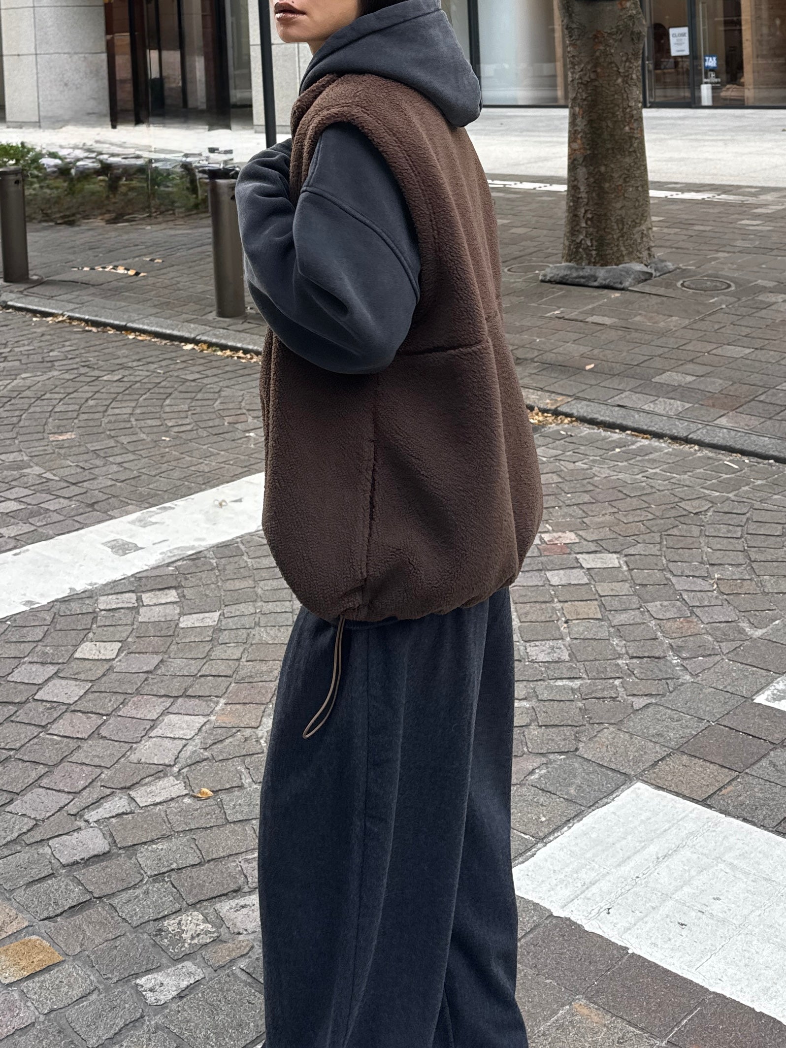 Double Zip Boa Vest | Ëongul (ヨングル) official通販サイト – Eongul