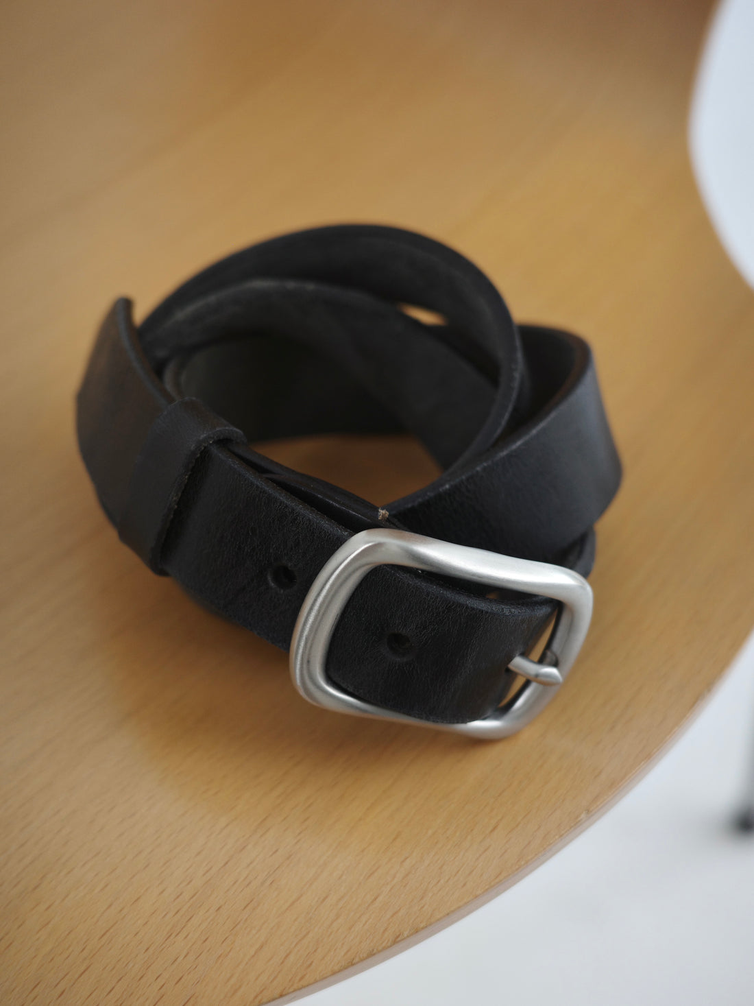 Backle Leather Belt