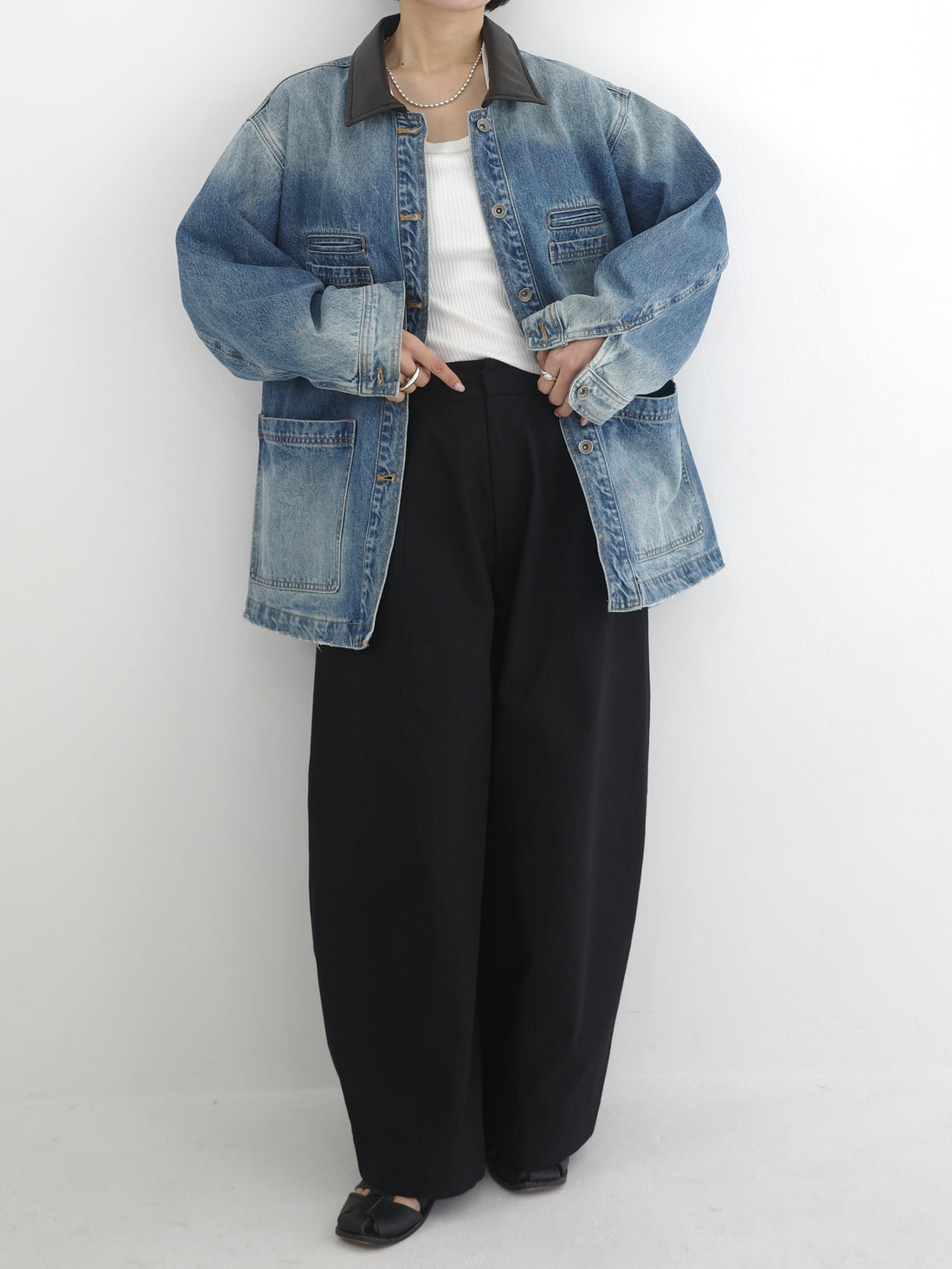 VINTAGE Utility Denim Jacket