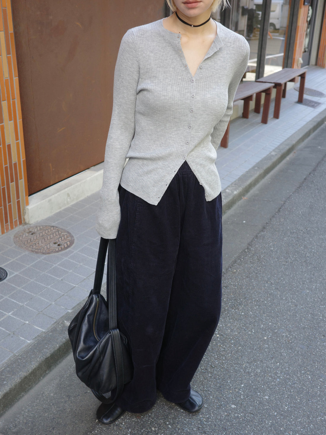 Soft Wool Knit Cardi