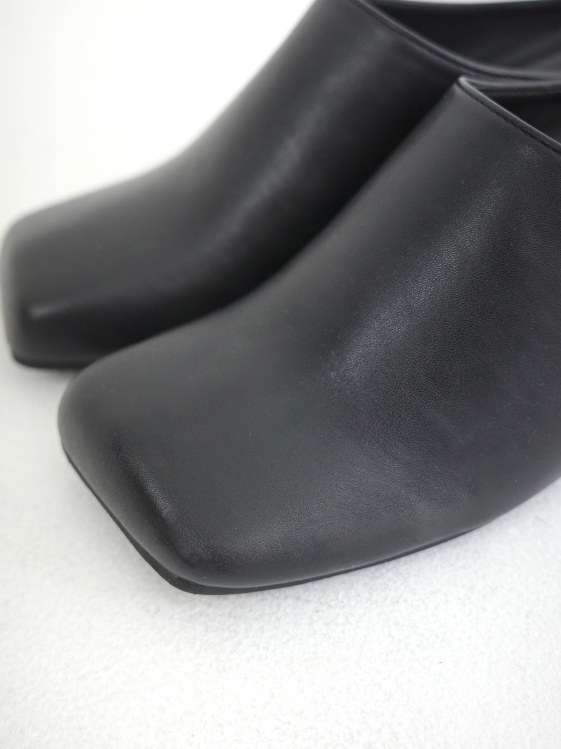 Squaretoe Heel Sabot