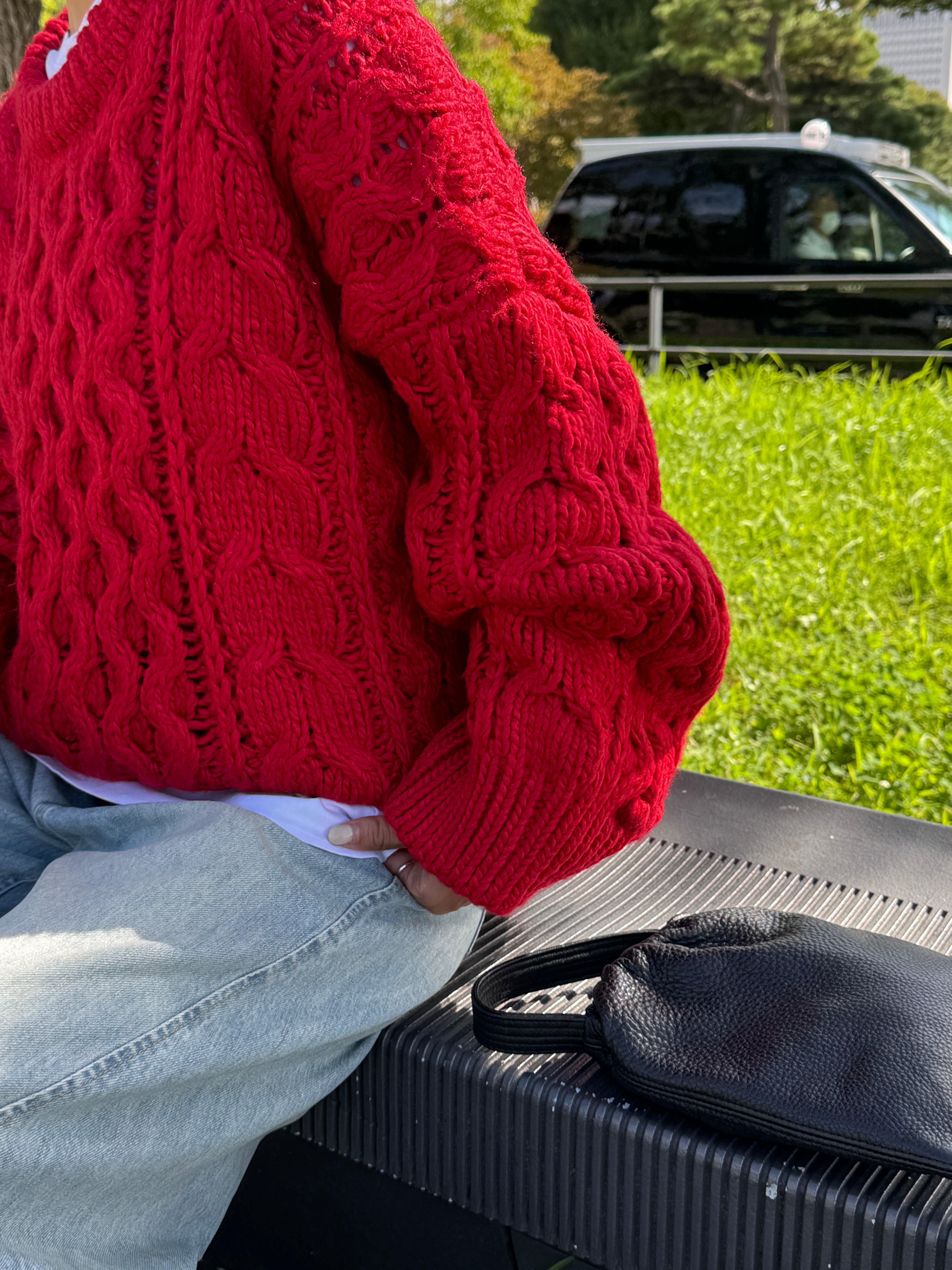 ヨングル Eongul Hand Cable Loose Knit Hand Cable Loose Knit | Ëongul (ヨングル) official通販サイト – Eongul