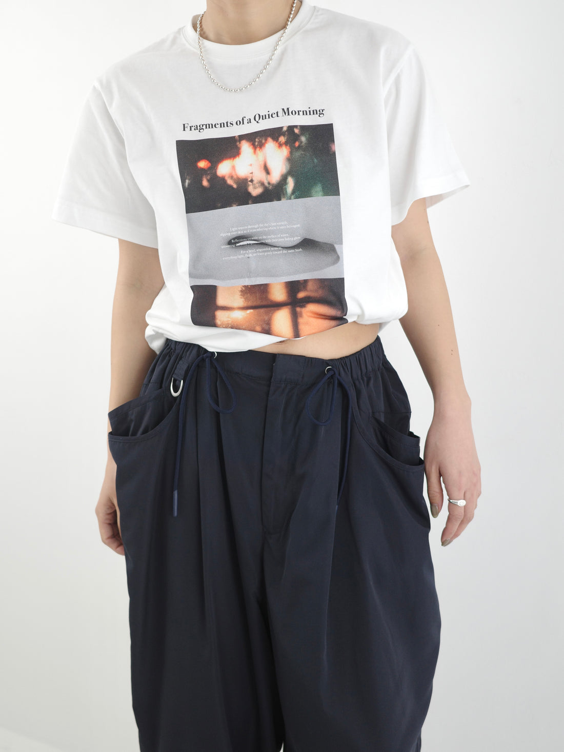 Double Pocket Design Nylon Pants