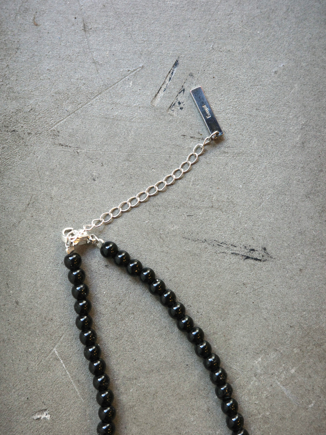 【PRE ORDER】Slim Beads Choker(12月上旬〜12月中旬発送予定)