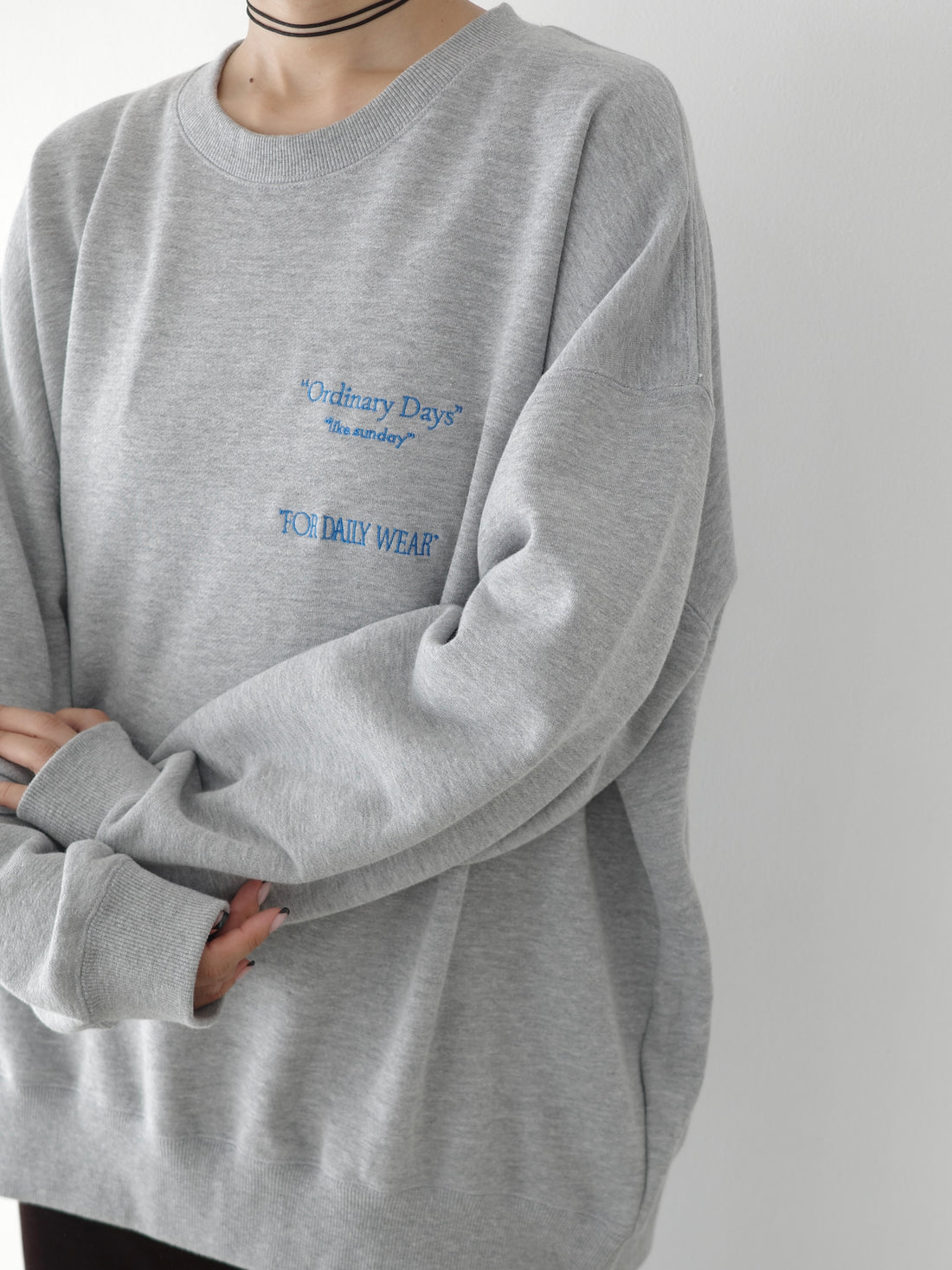 【PRE ORDER】Embroidery Over Sweat (10月上旬〜10月中旬発送予定)