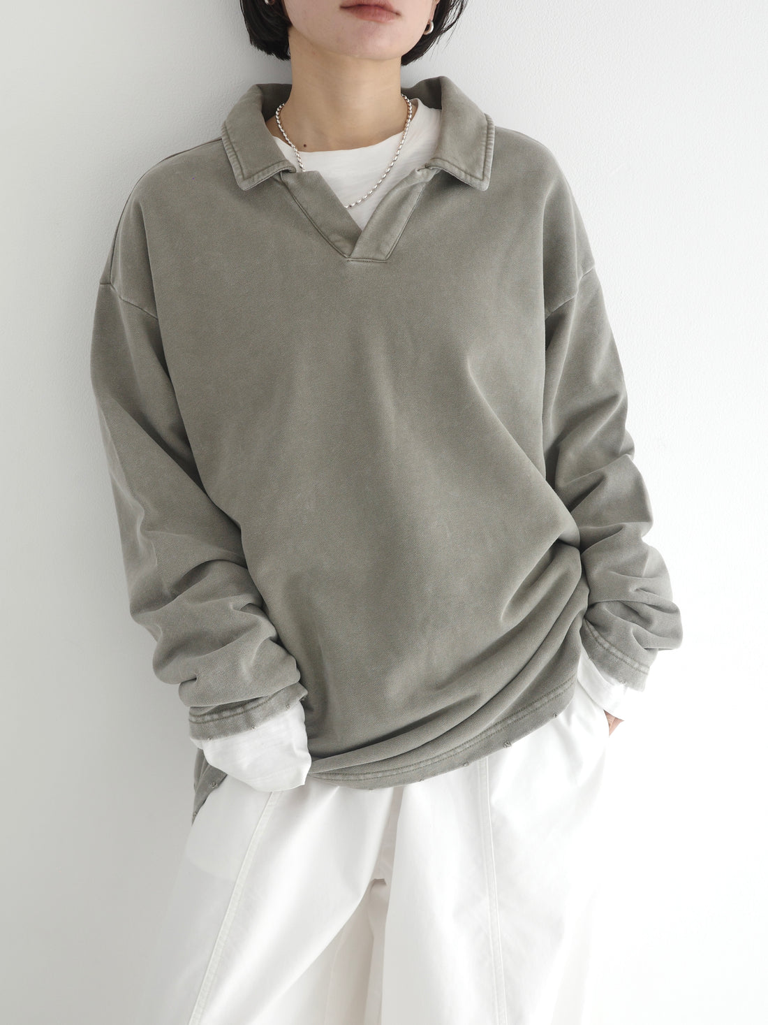 Useful Collared Sweat