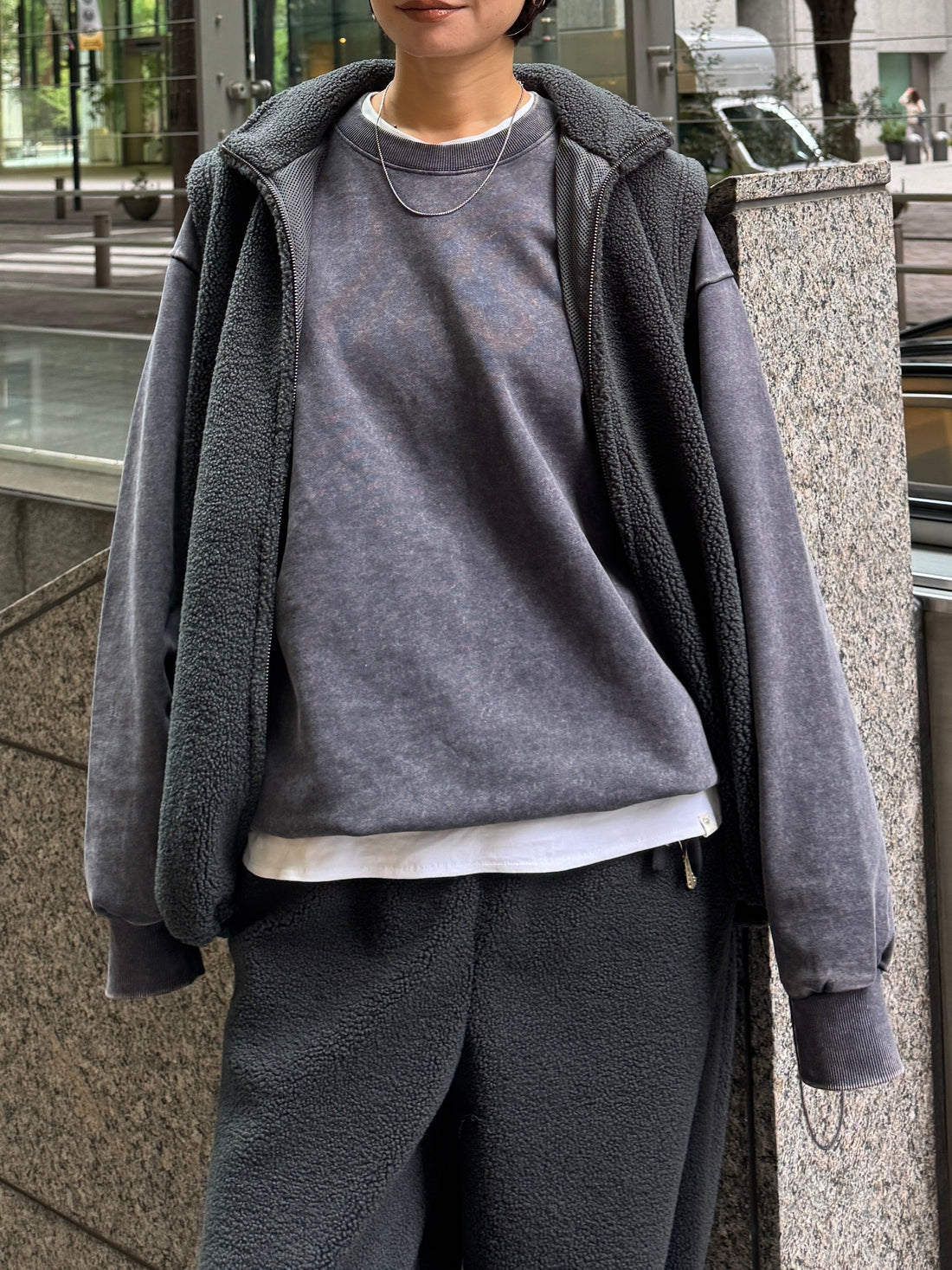 【PRE ORDER】Washed Loose Sweat(11月下旬〜12月上旬発送予定)