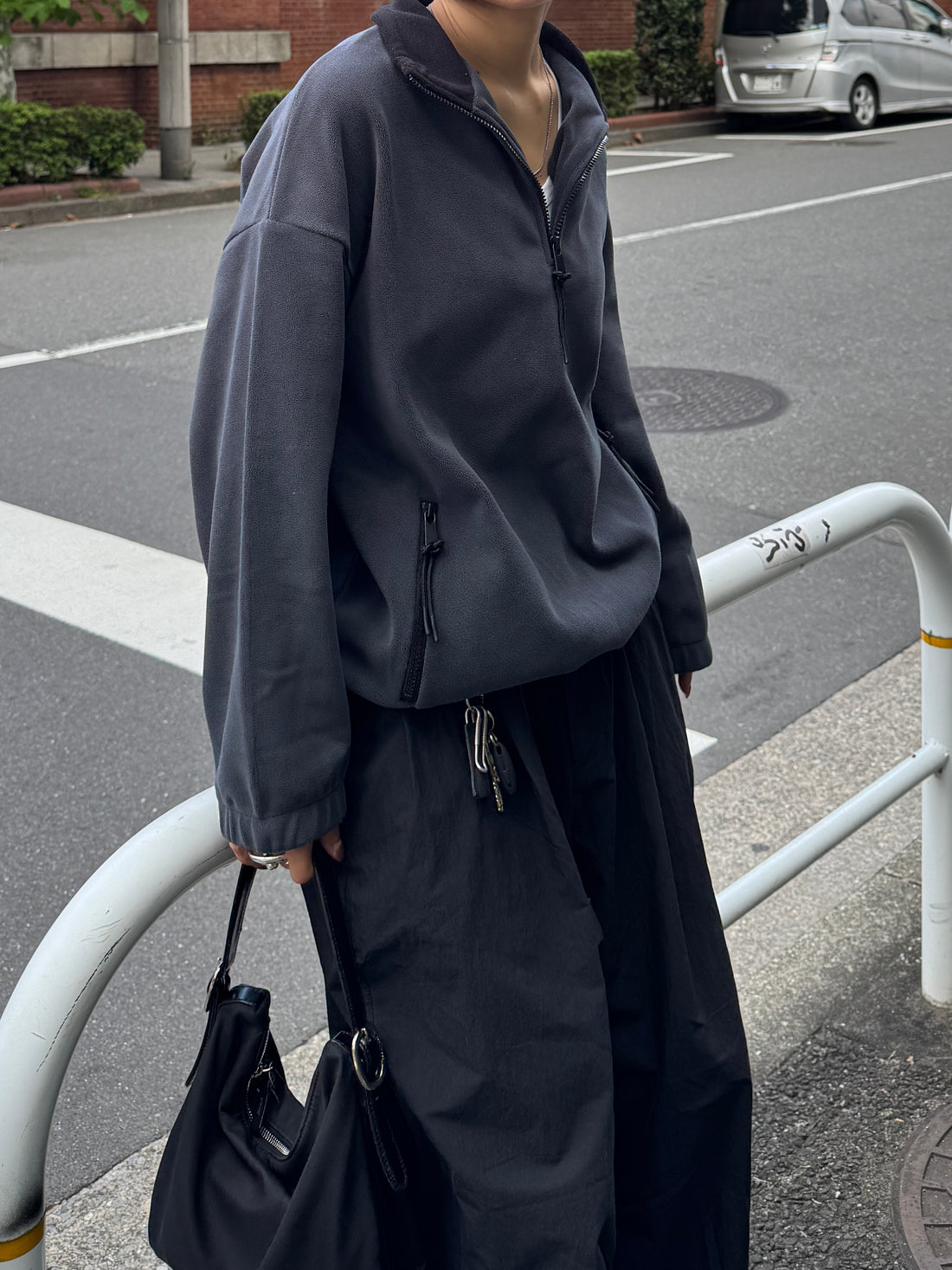 【PRE ORDER】Half Zip Fleece Pullover(12月上旬〜12月中旬発送予定)