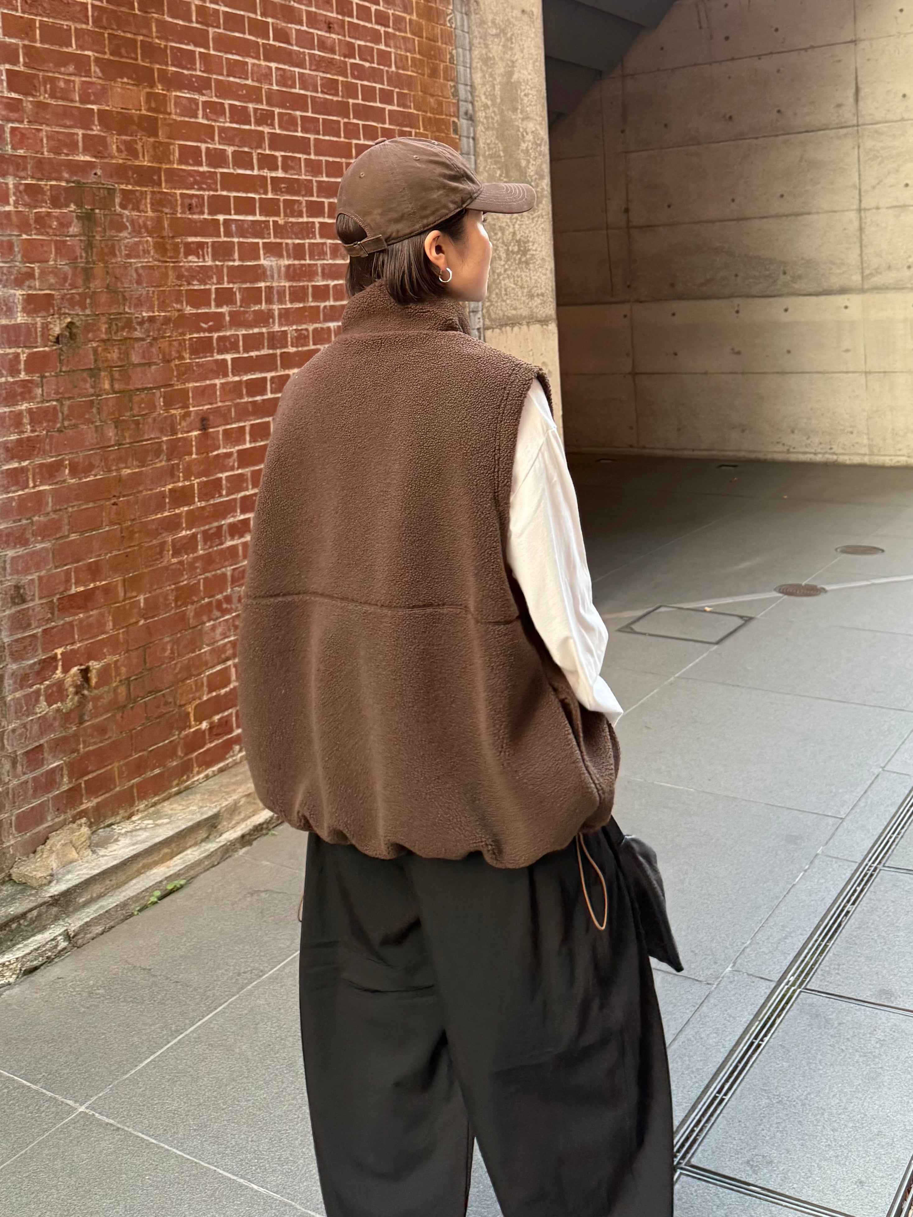 Double Zip Boa Vest | Ëongul (ヨングル) official通販サイト – Eongul