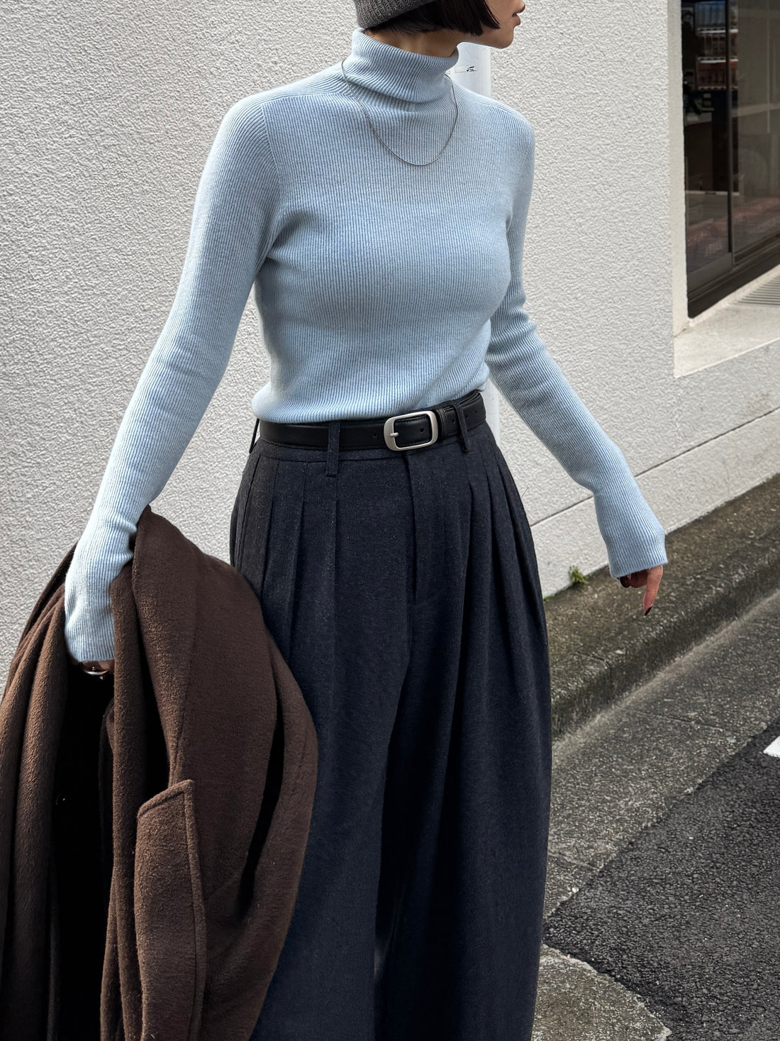 【PRE ORDER】Soft Wool Turtle Knit (1月中旬〜1月下旬発送予定)