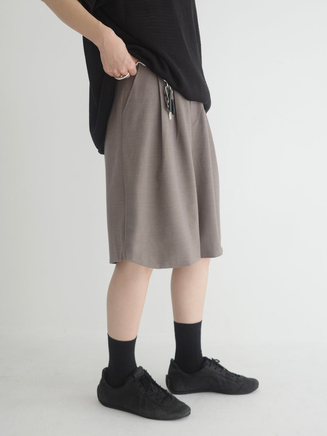 Tuck Half Pants（一部:３月下旬〜４月上旬発送予定）