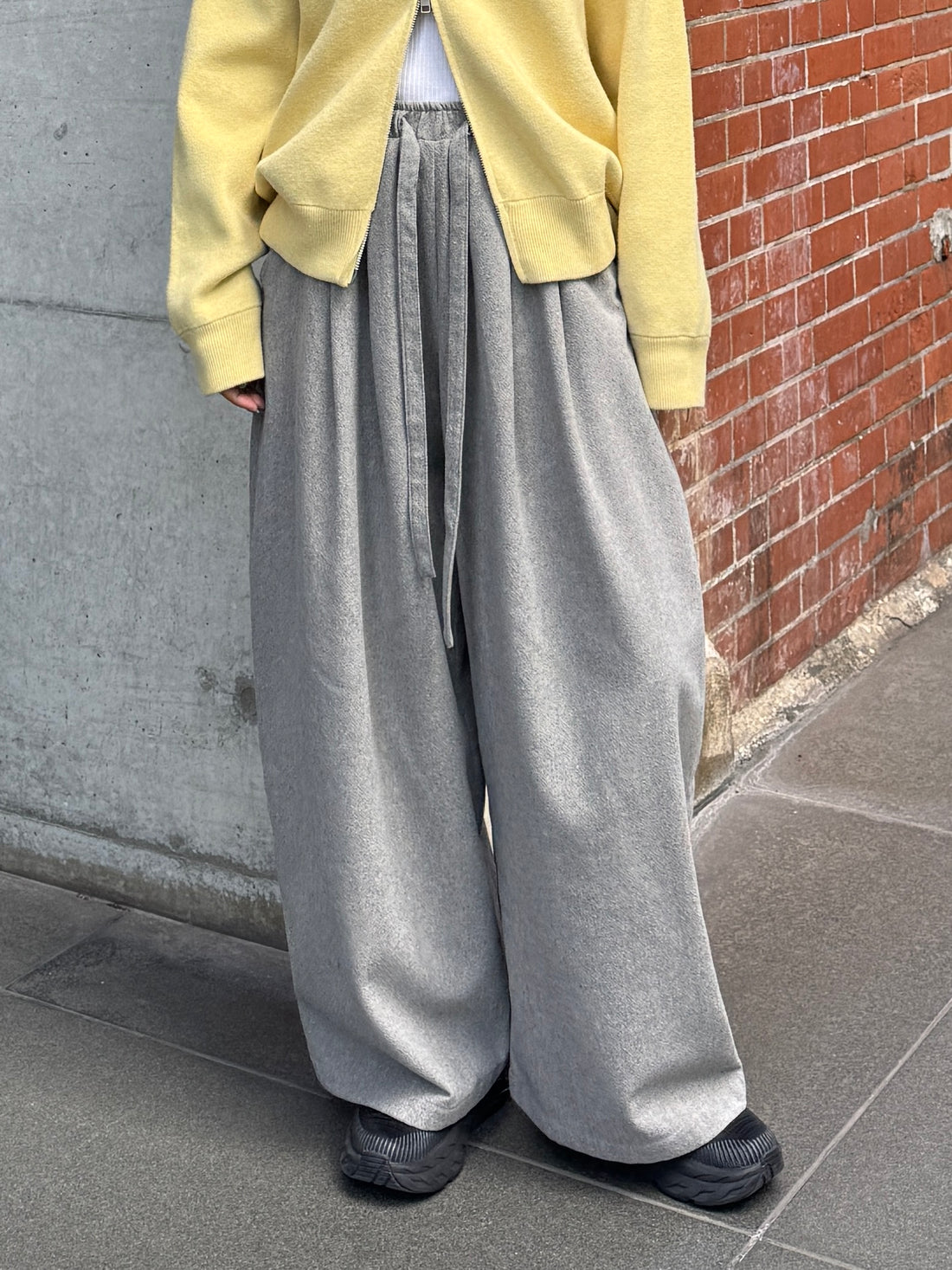 Wool Rough Pants