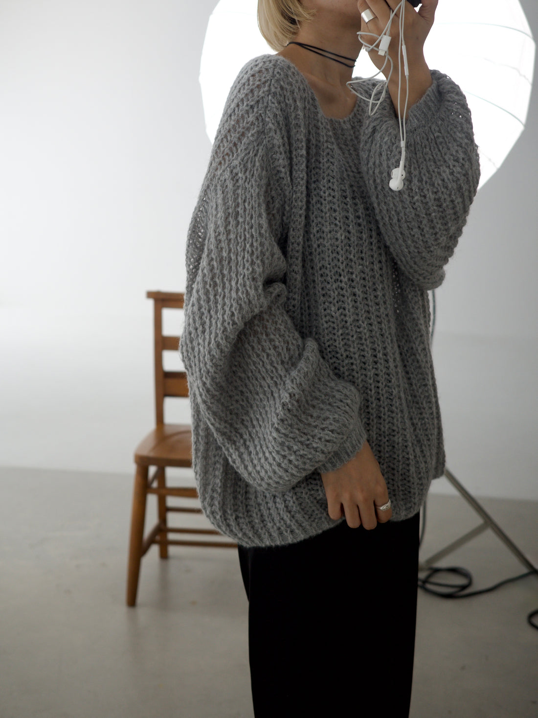 Mohair Loose Knit