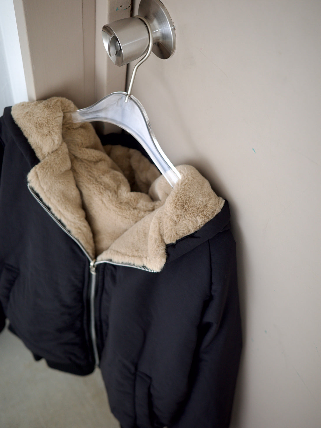 【PRE ORDER】Reversible Fur Blouson Hoodie(11月中旬〜11月下旬発送予定)