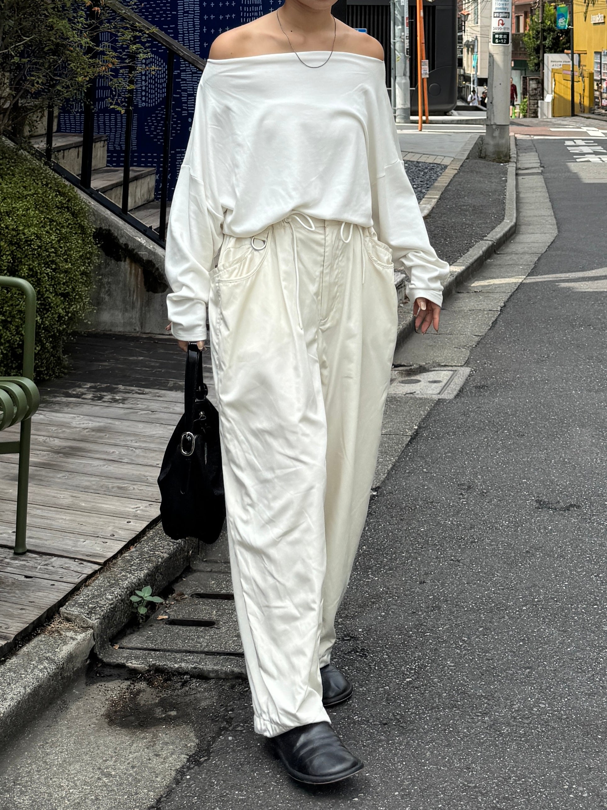 パンツ Eongul Double Design Nylon Pant Double Pocket Design Nylon Pants | Ëongul (ヨングル
