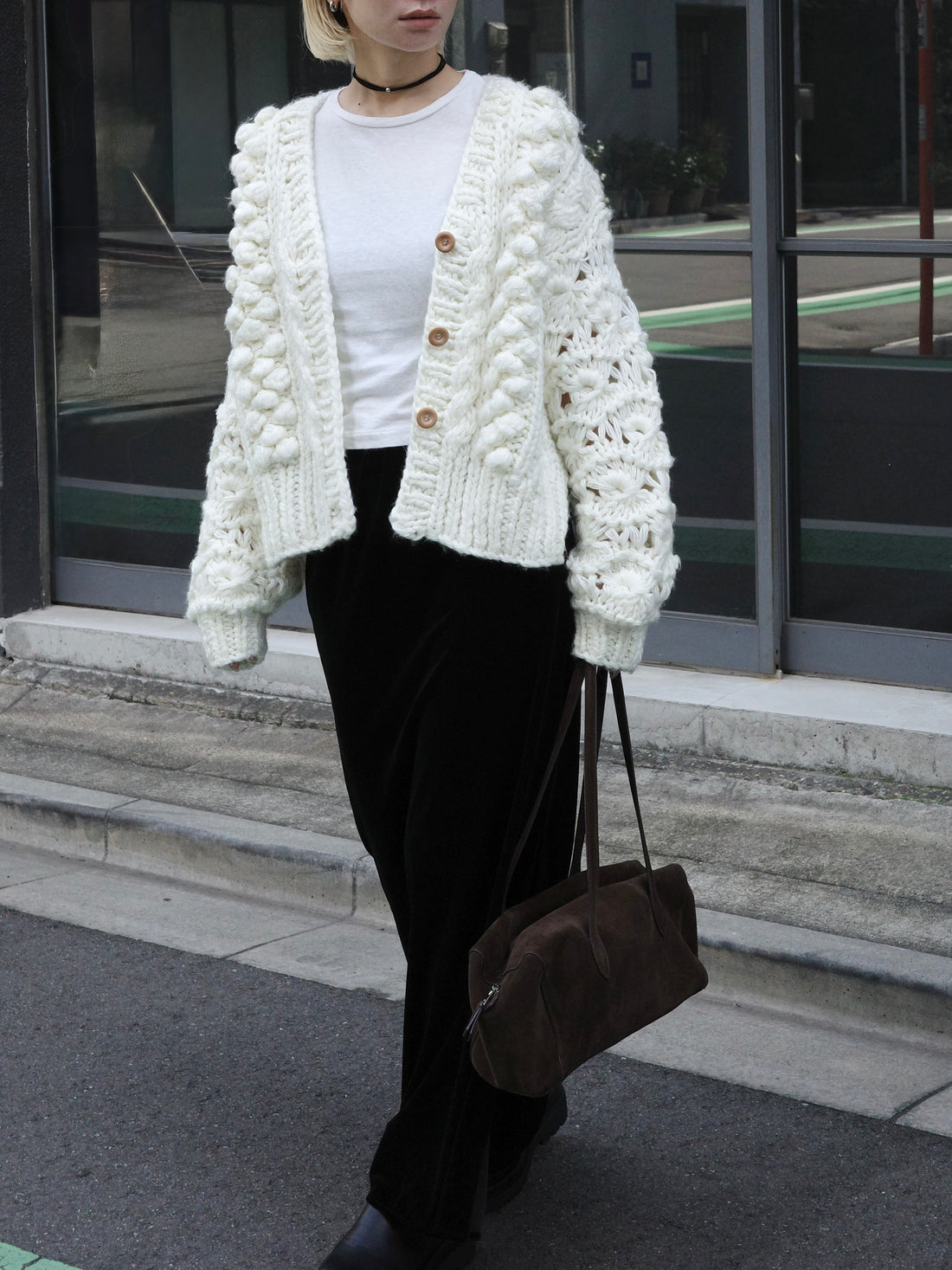 Hand Knit Cardigan