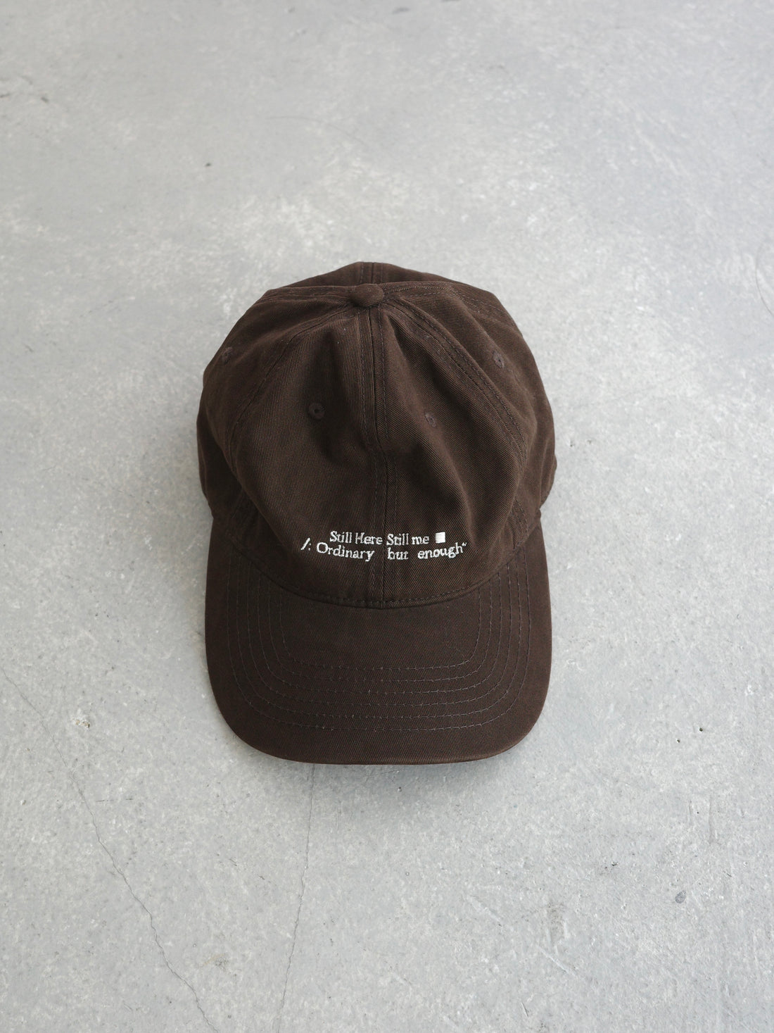 【PRE ORDER】Logo Embroidery Cap (6月中旬〜6月下旬発送予定)