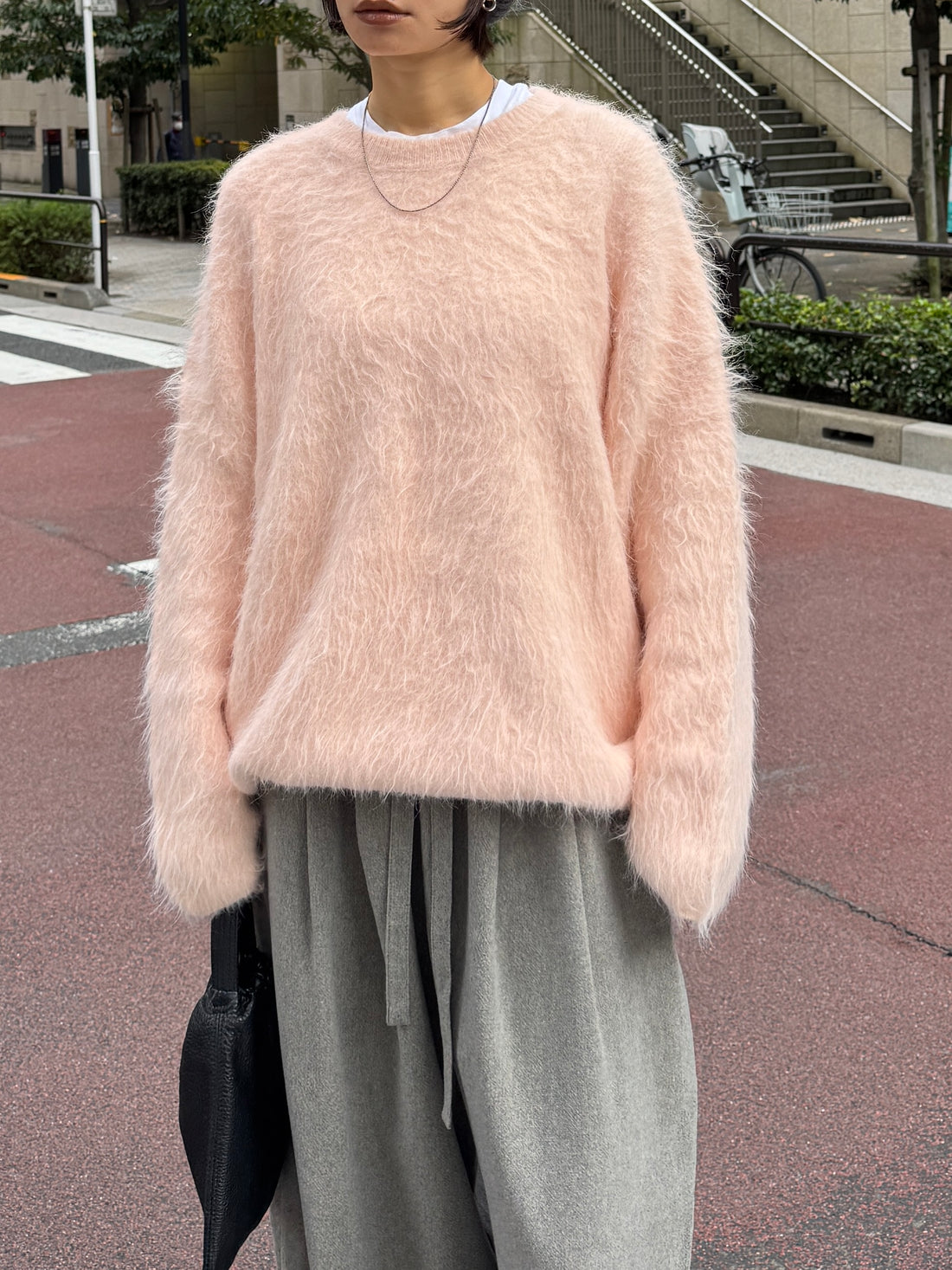 【PRE ORDER】Plush Over Knit Tops (1月下旬〜2月上旬発送予定)