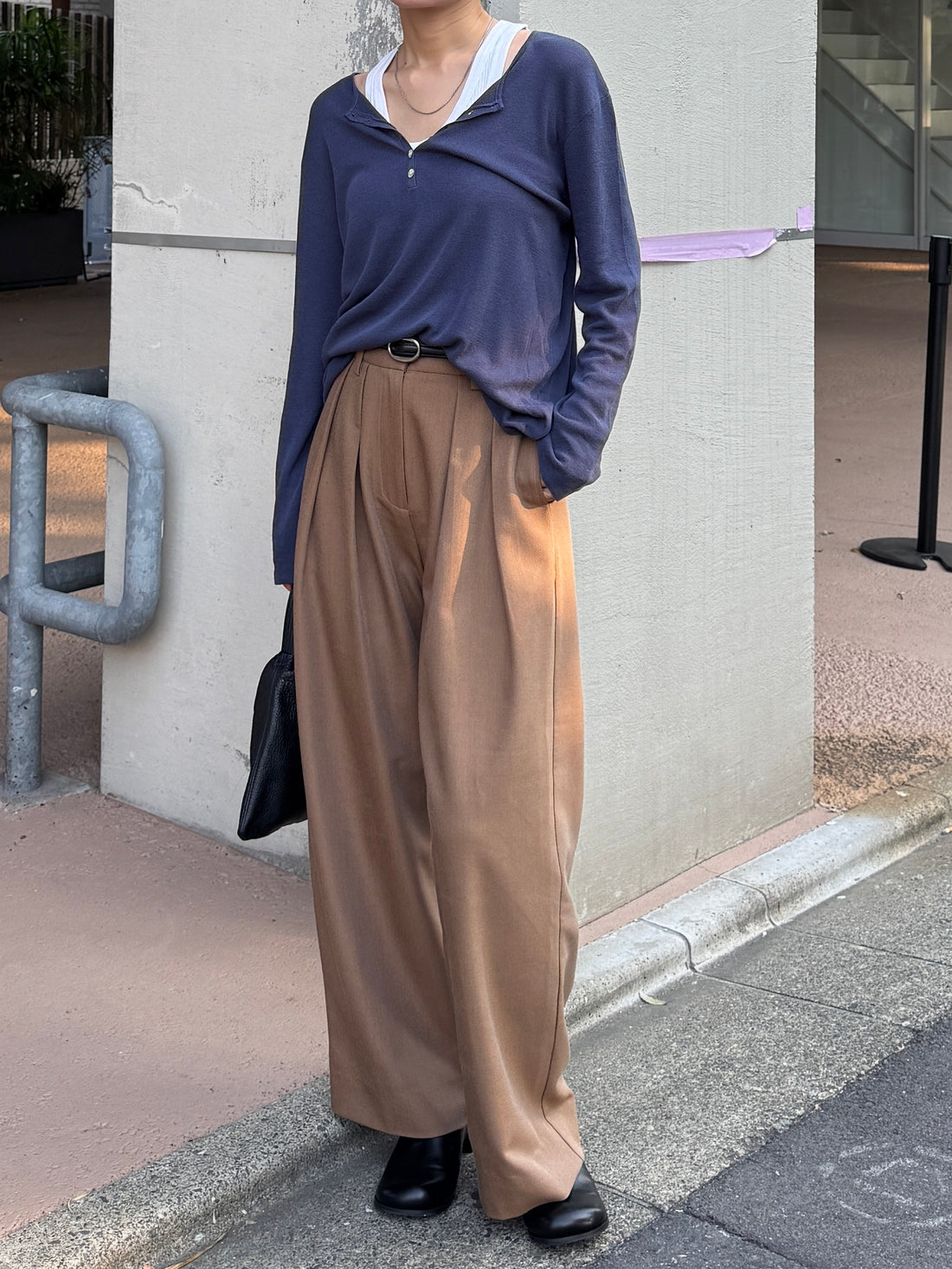 Double Tuck Trousers