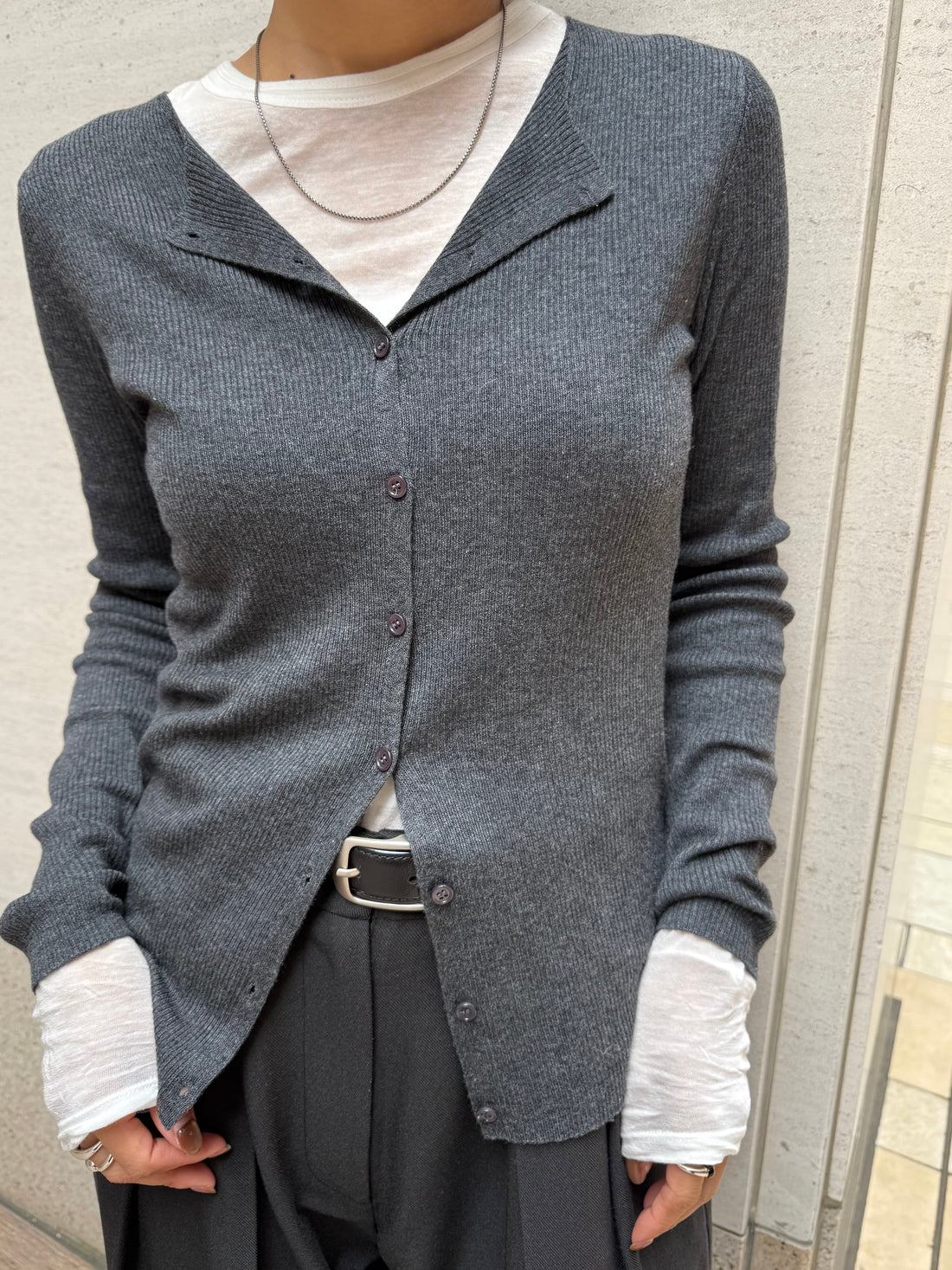 【PRE ORDER】Soft Knit Cardigan (11月中旬〜11月下旬発送予定)