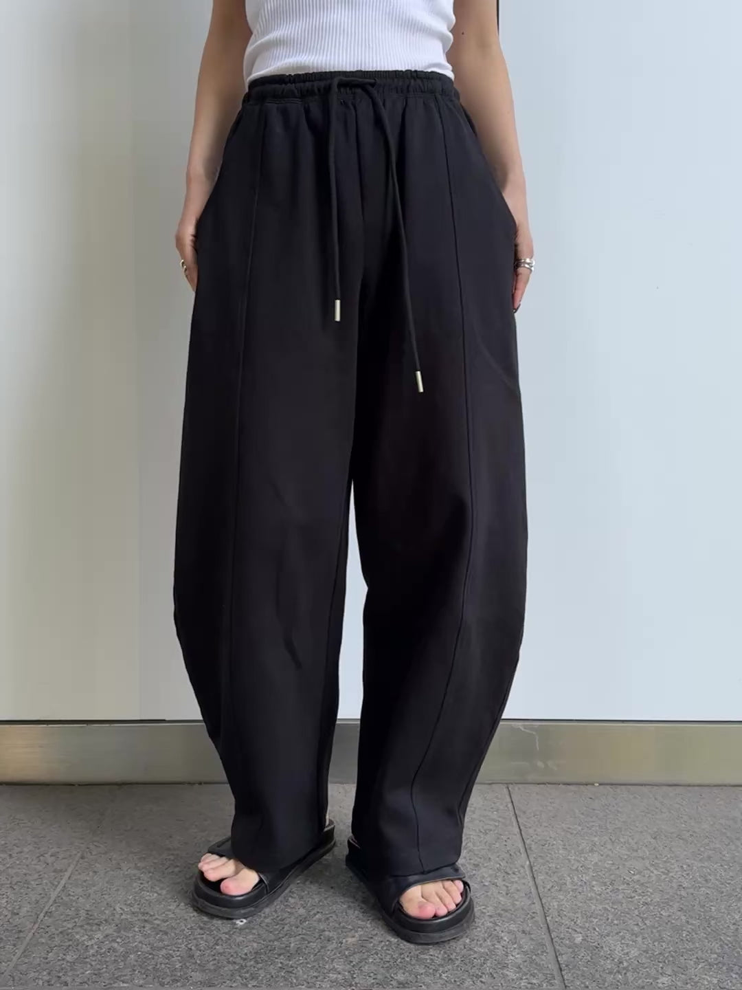 【KHAKIPOINT】Pigment Sweat Pants ★韓国人気★ 追跡付 KHAKIPOINT】Pigment Sweat Pants ☆韓国人気☆ 追跡付 パンツ